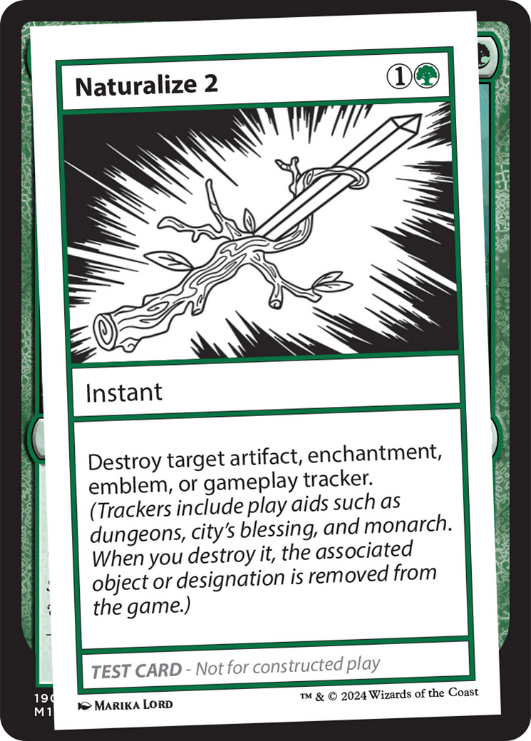 Naturalize 2 [Mystery Booster 2 Playtest Cards] | Silver Goblin