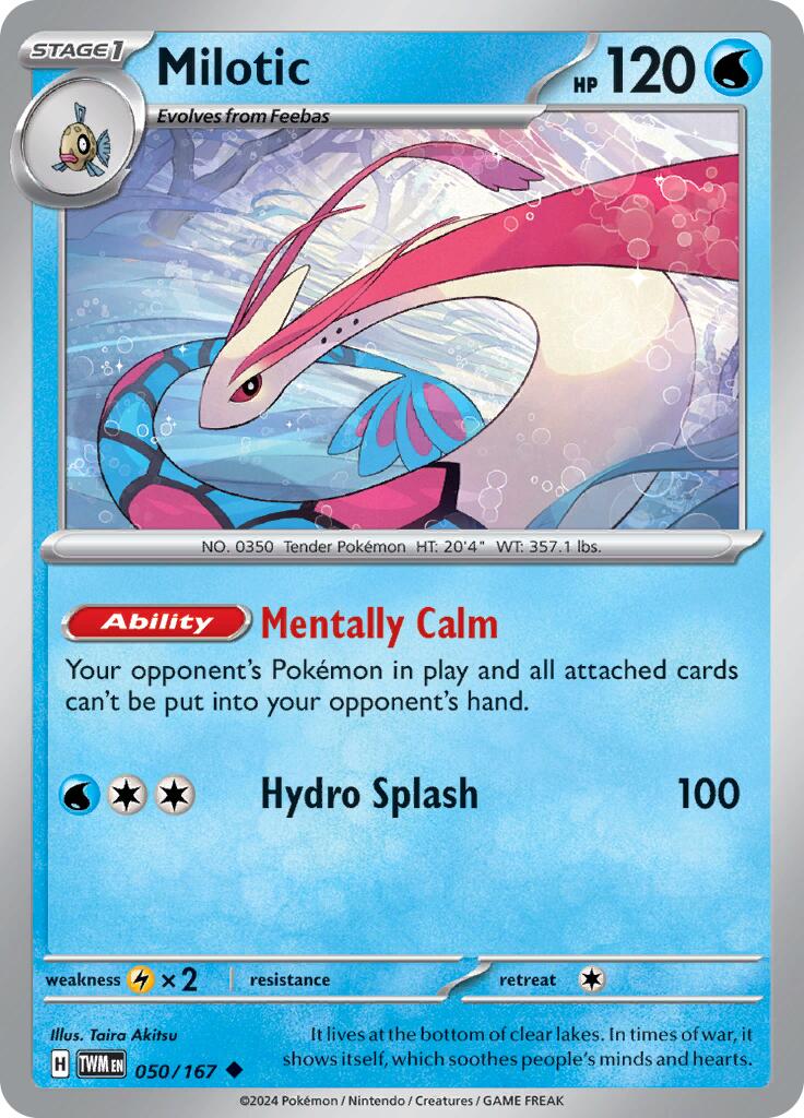 Milotic (050/167) [Scarlet & Violet: Twilight Masquerade] | Silver Goblin