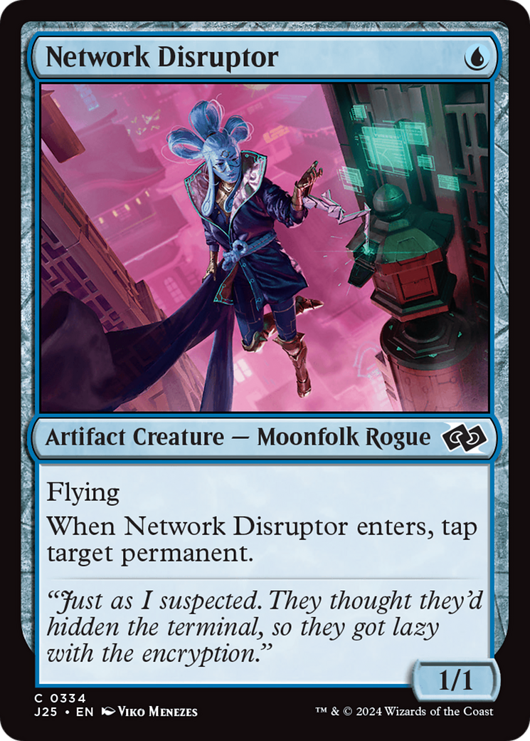 Network Disruptor [Foundations Jumpstart] | Silver Goblin