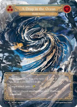 A Drop in the Ocean // Inner Chi (Marvel) (MST095//MST095) Cold Foil - Part the Mistveil