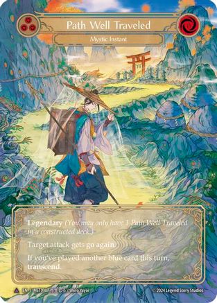 Path Well Traveled // Inner Chi (Marvel) (MST098//MST098) Cold Foil - Part the Mistveil