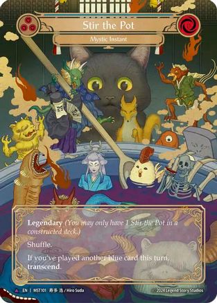 Stir the Pot // Inner Chi (Marvel) (MST101//MST101) Cold Foil - Part the Mistveil