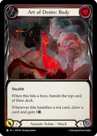 Art of Desire: Body Rainbow Foil (MST106) - Part the Mistveil | Silver Goblin