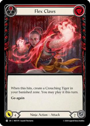 Flex Claws (Red)  (MST179) - Part the Mistveil | Silver Goblin