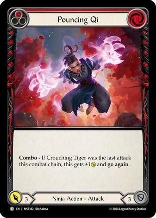 Pouncing Qi (Red)  (MST182) - Part the Mistveil