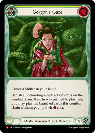 Gorgon's Gaze (MST008) Rainbow Foil - Part the Mistveil