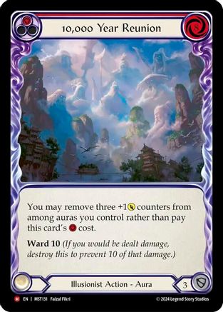 10,000 Year Reunion Rainbow Foil (MST131) - Part the Mistveil