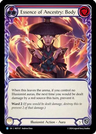 Essence of Ancestry: Body (MST137) Rainbow Foil - Part the Mistveil