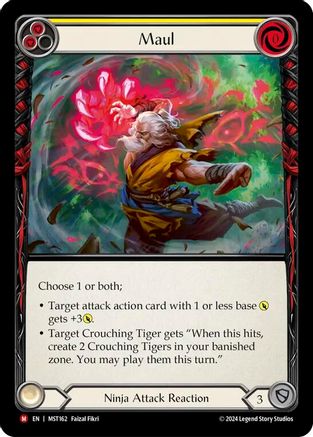 Maul Rainbow Foil (MST162) - Part the Mistveil