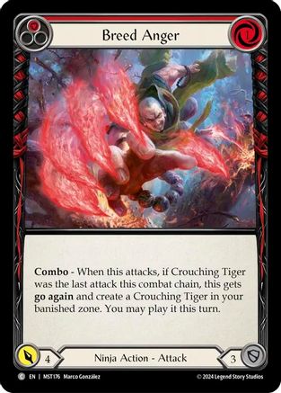 Breed Anger (Red)  (MST176) - Part the Mistveil | Silver Goblin