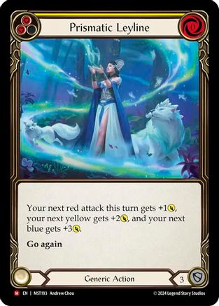 Prismatic Leyline  (MST193) - Part the Mistveil