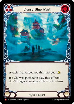 Dense Blue Mist (MST079)  - Part the Mistveil