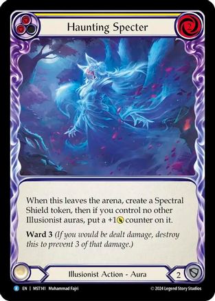 Haunting Specter (Yellow)  (MST141) - Part the Mistveil | Silver Goblin