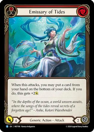 Emissary of Tides Rainbow Foil (MST198) - Part the Mistveil