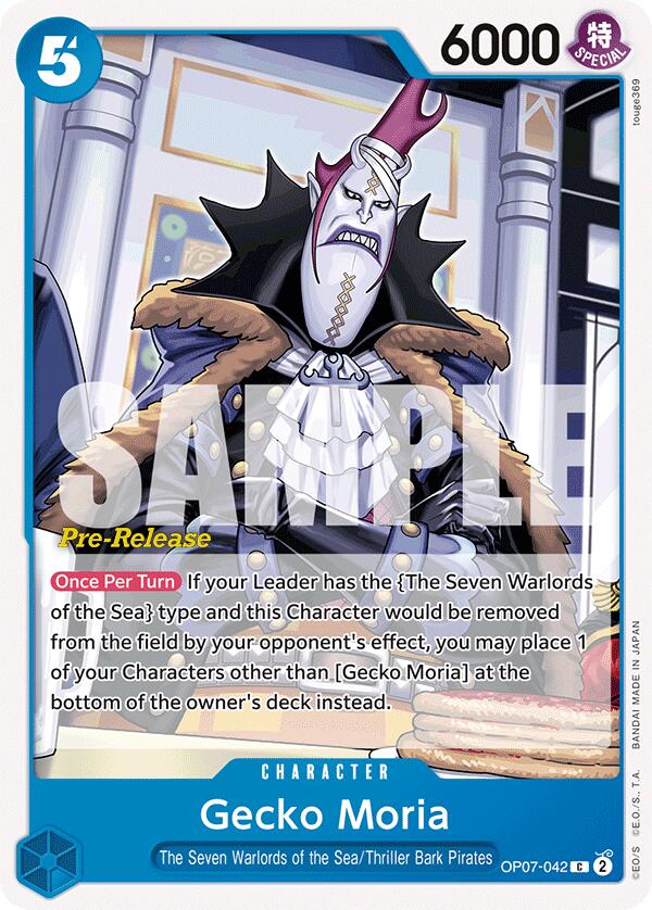 Gecko Moria [500 Years in the Future Pre-Release Cards] | Silver Goblin