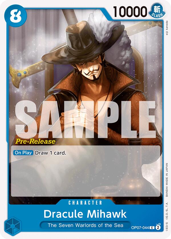 Dracule Mihawk [500 Years in the Future Pre-Release Cards] | Silver Goblin