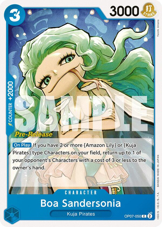 Boa Sandersonia  (OP07-050) - 500 Years in the Future Pre-Release Cards