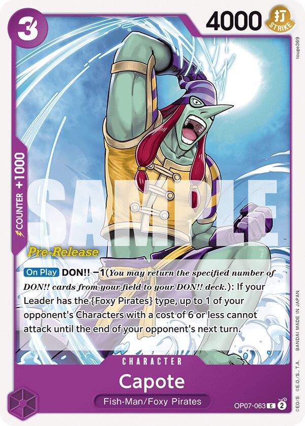 Capote [500 Years in the Future Pre-Release Cards] | Silver Goblin