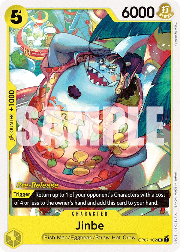 Jinbe [500 Years in the Future Pre-Release Cards] | Silver Goblin