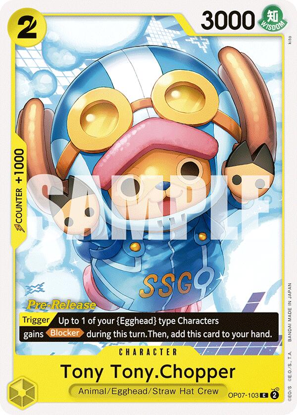 Tony Tony.Chopper (103)  (OP07-103) - 500 Years in the Future Pre-Release Cards