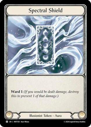 Spectral Shield (158-A)  (MST158-A) - Part the Mistveil | Silver Goblin