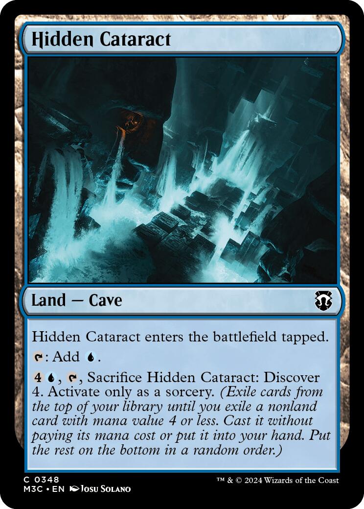 Hidden Cataract [Modern Horizons 3 Commander] | Silver Goblin