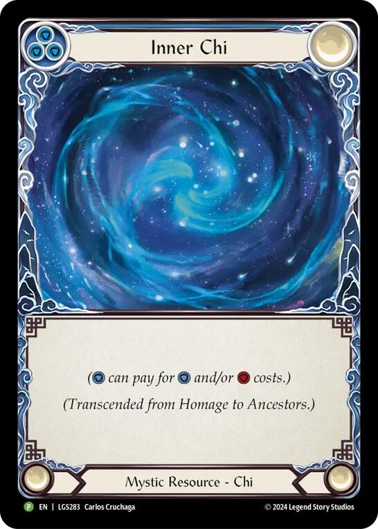 Homage to Ancestors // Inner Chi [LGS283] (Promo)  Rainbow Foil | Silver Goblin