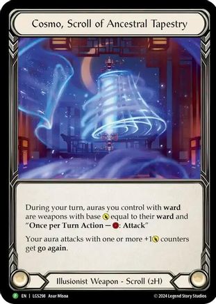 Cosmo, Scroll of Ancestral Tapestry - LGS298 (LGS298) Cold Foil - Flesh and Blood: Promo Cards