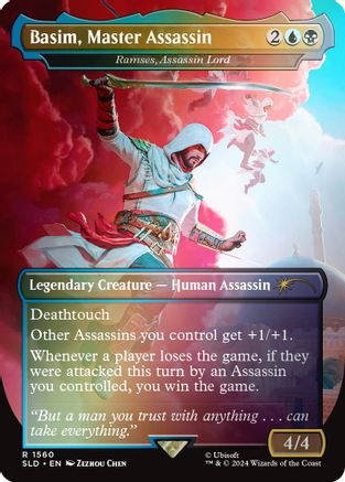 Ramses, Assassin Lord (Basim, Master Assassin) (1560) Rainbow Foil - Secret Lair Drop