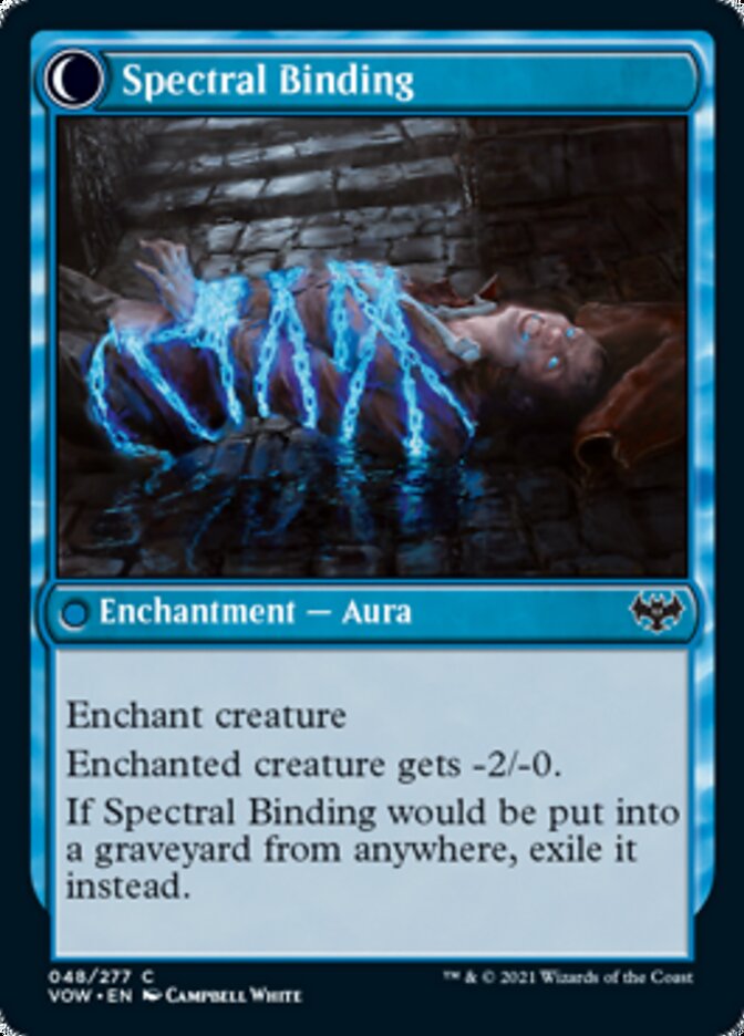 Binding Geist // Spectral Binding [Innistrad: Crimson Vow] Foil
