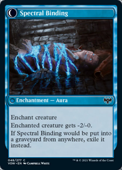 Binding Geist // Spectral Binding [Innistrad: Crimson Vow] Foil