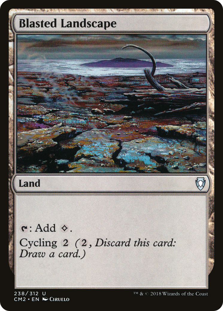 Blasted Landscape [Commander Anthology Volume II] | Silver Goblin