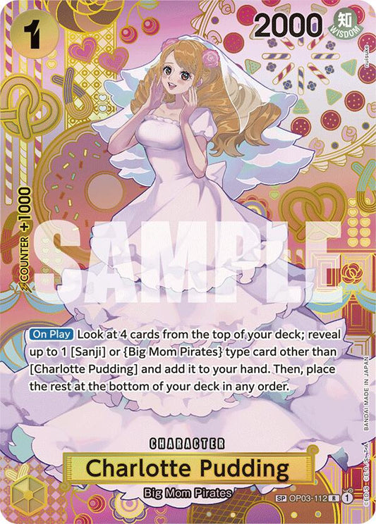 Charlotte Pudding (SP) Foil (OP03-112) - Two Legends