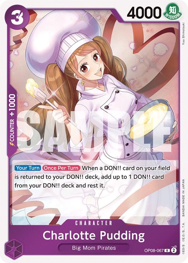 Charlotte Pudding (067) (OP08-067) - Two Legends Foil