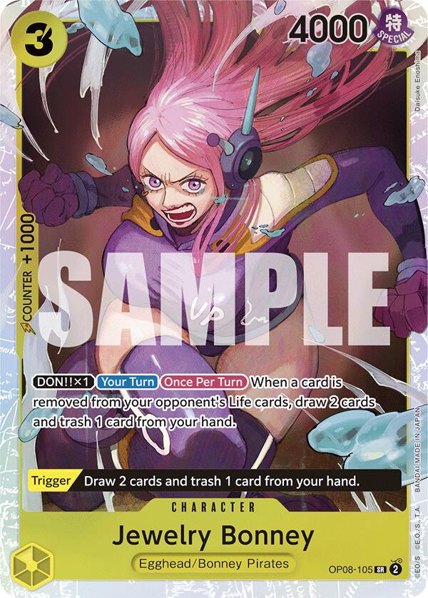 Jewelry Bonney Foil (OP08-105) - Two Legends