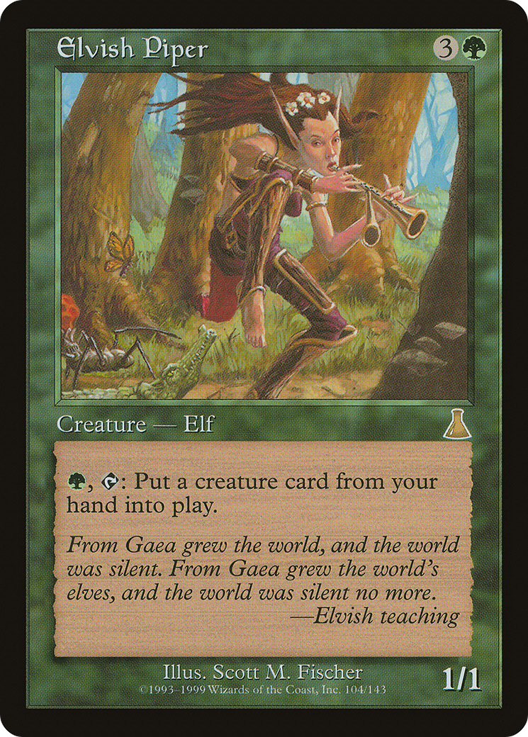 Elvish Piper [Urza's Destiny] | Silver Goblin