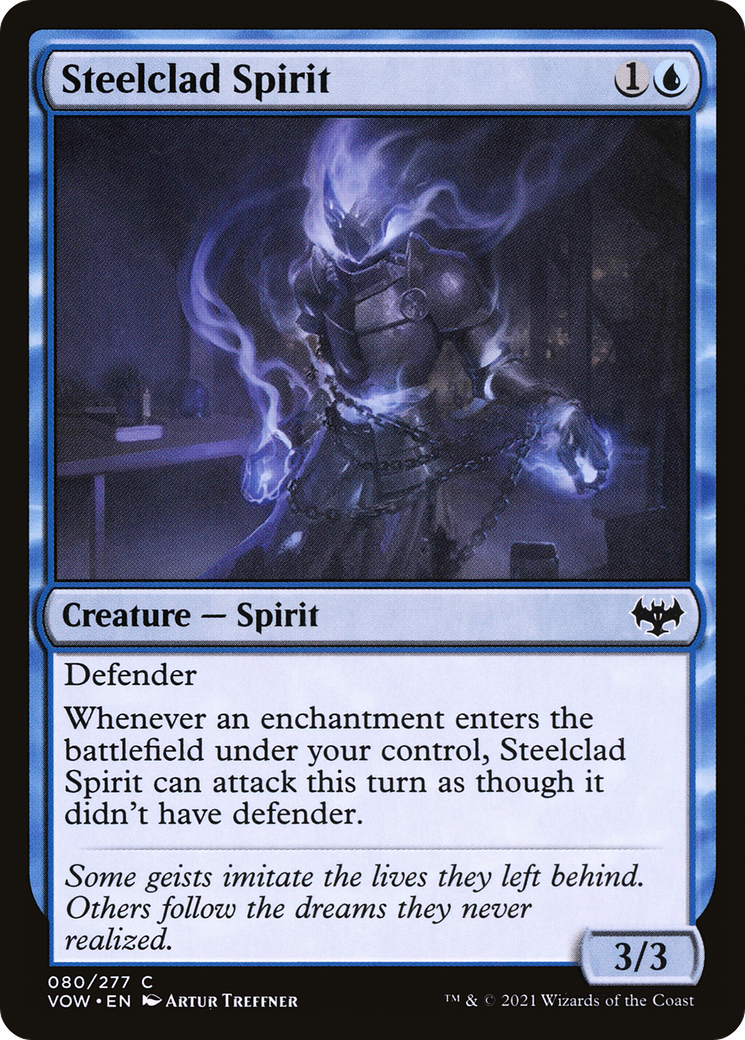 Steelclad Spirit [Innistrad: Crimson Vow] | Silver Goblin