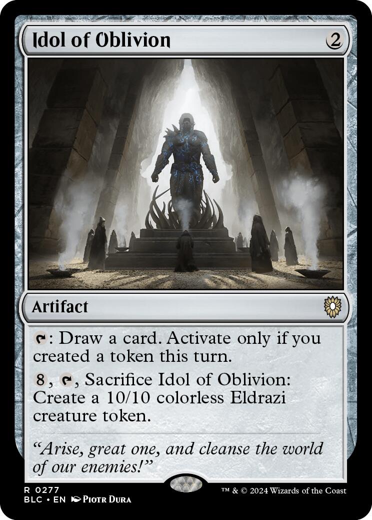 Idol of Oblivion [Bloomburrow Commander] | Silver Goblin