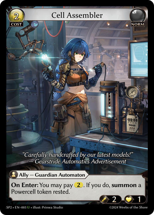 Cell Assembler (003) [Supporter Pack 2] Foil