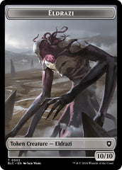 Eldrazi // Clue Double-Sided Token [Bloomburrow Commander Tokens] | Silver Goblin