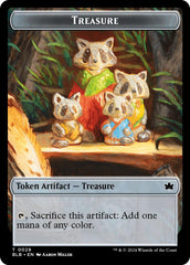 Beast (024) // Treasure Double-Sided Token [Bloomburrow Commander Tokens] | Silver Goblin