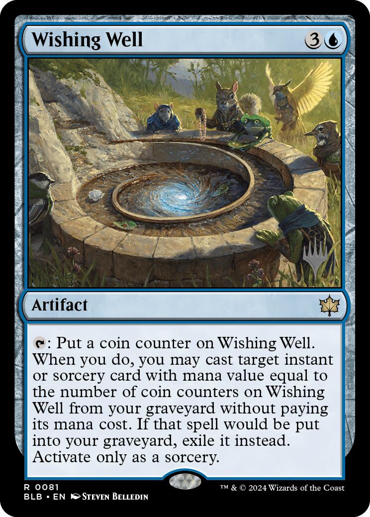 Wishing Well (Promo Pack) [Bloomburrow Promos] | Silver Goblin