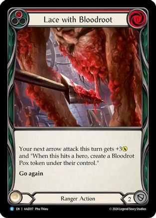 Lace with Bloodrot (AAZ017) - Armory Deck: Azalea