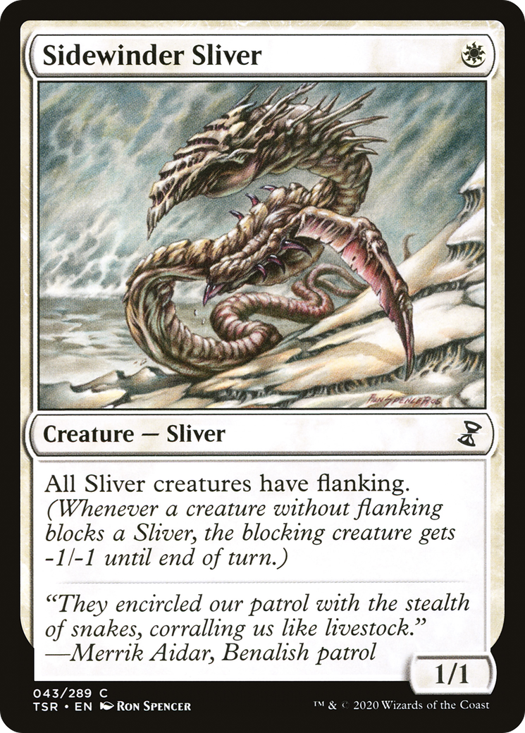 Sidewinder Sliver [Time Spiral Remastered] | Silver Goblin