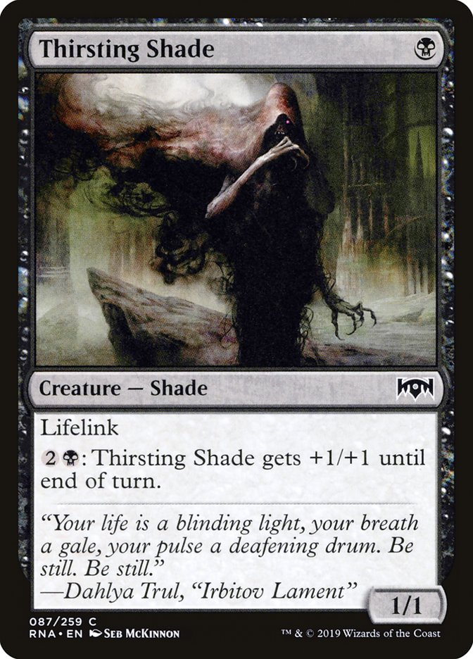 Thirsting Shade [Ravnica Allegiance] | Silver Goblin