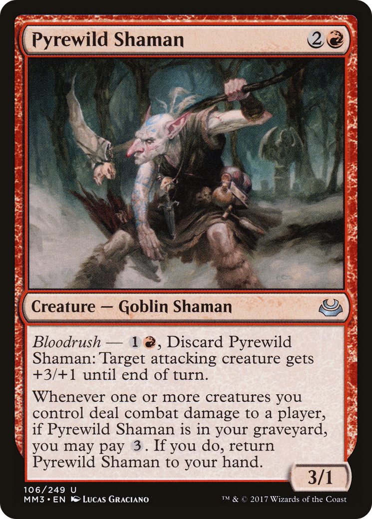 Pyrewild Shaman [Modern Masters 2017] | Silver Goblin