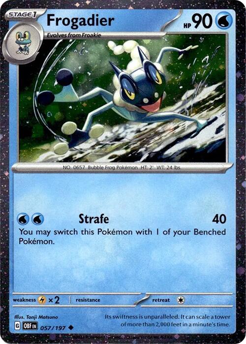 Frogadier (057/167) (Cosmos Hoil) [Miscellaneous Cards] | Silver Goblin