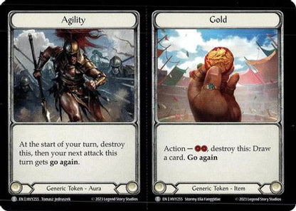 Agility // Gold // Might // Vigor (HVY255) - Heavy Hitters