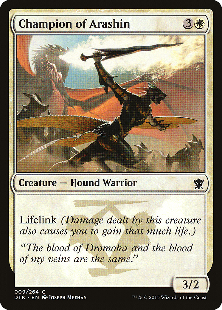 Champion of Arashin [Dragons of Tarkir] Foil