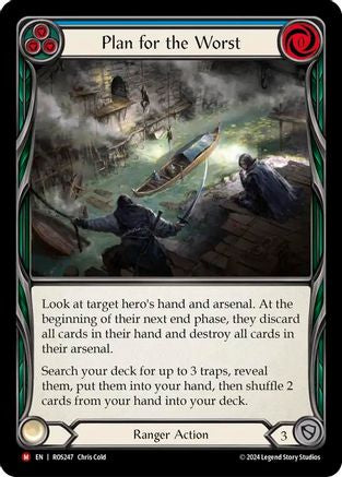 Plan for the Worst (ROS247) Rainbow Foil - Rosetta